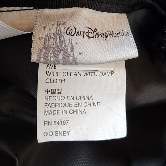 Disney World 2009 Black Zippered Tote Bag | Theme Park Souvenir - Picture 4 of 6